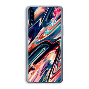CaseCompany Quantum Being: Samsung Galaxy A20s Transparant Hoesje