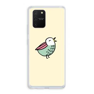 CaseCompany Birdy: Samsung Galaxy S10 Lite Transparant Hoesje