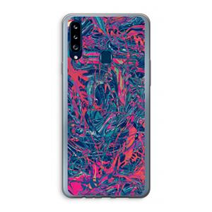 CaseCompany Sleeping Dreams: Samsung Galaxy A20s Transparant Hoesje