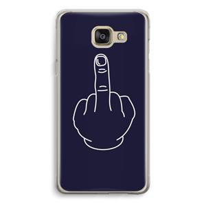 CaseCompany F**k U: Samsung Galaxy A5 (2016) Transparant Hoesje