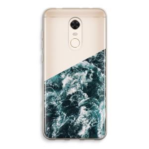 CaseCompany Zee golf: Xiaomi Redmi 5 Transparant Hoesje