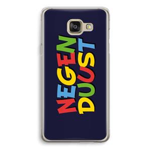 CaseCompany 90's One: Samsung Galaxy A5 (2016) Transparant Hoesje