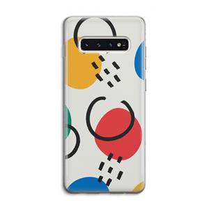 CaseCompany Illustratieve pop 3: Samsung Galaxy S10 4G Transparant Hoesje