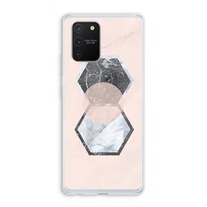 CaseCompany Creatieve toets: Samsung Galaxy S10 Lite Transparant Hoesje