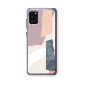 CaseCompany Luca: Samsung Galaxy A31 Transparant Hoesje