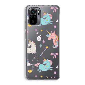CaseCompany Fantasiewereld: Xiaomi Redmi Note 10 Pro Transparant Hoesje