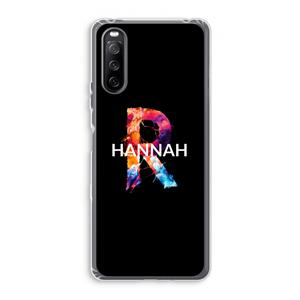 CaseCompany Abstract Spectrum: Sony Xperia 10 III Transparant Hoesje