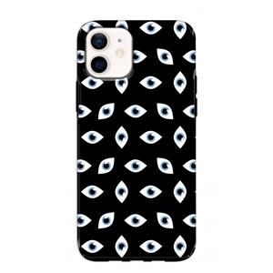 CaseCompany Eyes pattern: iPhone 12 mini Tough Case