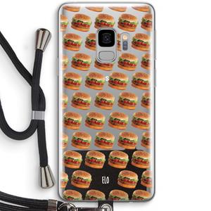 CaseCompany Giants: Samsung Galaxy S9 Transparant Hoesje met koord