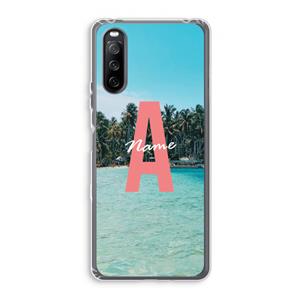 CaseCompany Pacific Dream: Sony Xperia 10 III Transparant Hoesje