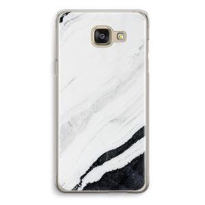 CaseCompany Elegante marmer: Samsung Galaxy A5 (2016) Transparant Hoesje