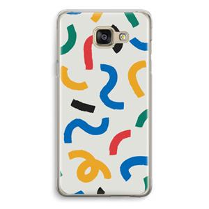 CaseCompany Illustratieve pop 2: Samsung Galaxy A5 (2016) Transparant Hoesje