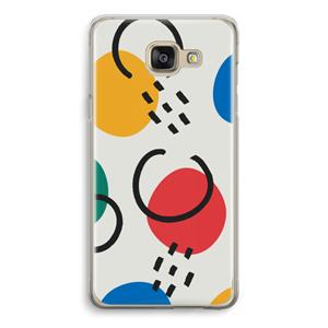 CaseCompany Illustratieve pop 3: Samsung Galaxy A5 (2016) Transparant Hoesje