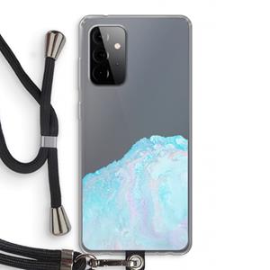 CaseCompany Fantasie pastel: Samsung Galaxy A72 5G Transparant Hoesje met koord