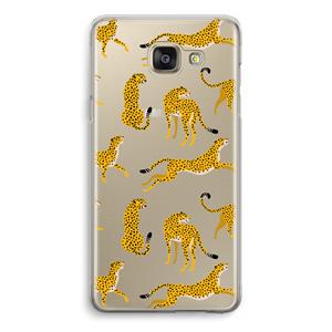 CaseCompany Luipaard: Samsung Galaxy A5 (2016) Transparant Hoesje