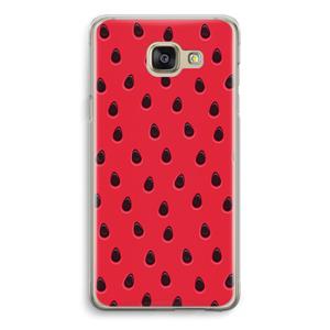CaseCompany Watermelon: Samsung Galaxy A5 (2016) Transparant Hoesje
