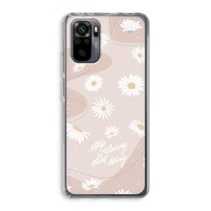 CaseCompany Daydreaming becomes reality: Xiaomi Redmi Note 10 Pro Transparant Hoesje
