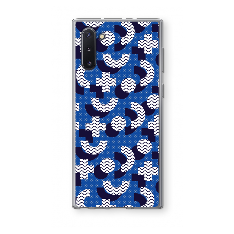CaseCompany 8-bit N°5: Samsung Galaxy Note 10 Transparant Hoesje