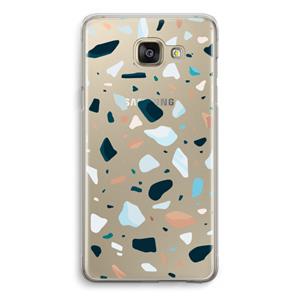 CaseCompany Terrazzo N°13: Samsung Galaxy A5 (2016) Transparant Hoesje