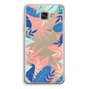 CaseCompany Tropisch: Samsung Galaxy A5 (2016) Transparant Hoesje