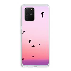 CaseCompany Fly away: Samsung Galaxy S10 Lite Transparant Hoesje