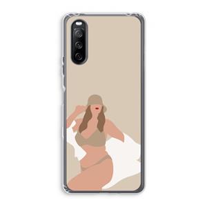 CaseCompany One of a kind: Sony Xperia 10 III Transparant Hoesje
