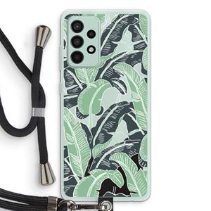 CaseCompany This Sh*t Is Bananas: Samsung Galaxy A52s 5G Transparant Hoesje met koord