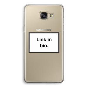 CaseCompany Link in bio: Samsung Galaxy A5 (2016) Transparant Hoesje