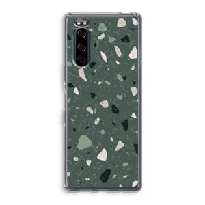 CaseCompany Terrazzo N°19: Sony Xperia 5 Transparant Hoesje
