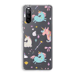 CaseCompany Fantasiewereld: Sony Xperia 10 III Transparant Hoesje