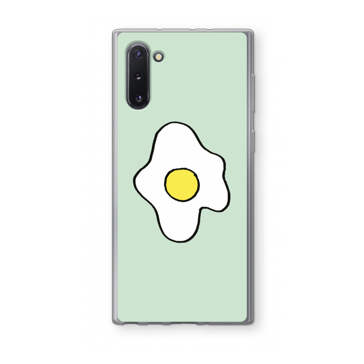 CaseCompany Spiegelei: Samsung Galaxy Note 10 Transparant Hoesje
