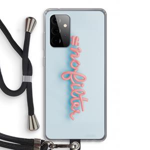 CaseCompany nofilter: Samsung Galaxy A72 5G Transparant Hoesje met koord
