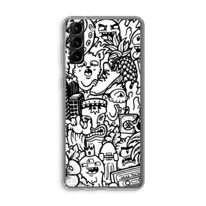 CaseCompany Vexx Mixtape #2: Samsung Galaxy S21 Plus Transparant Hoesje