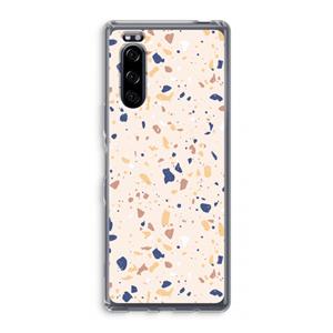 CaseCompany Terrazzo N°23: Sony Xperia 5 Transparant Hoesje