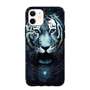 CaseCompany Darkness Tiger: iPhone 12 mini Tough Case