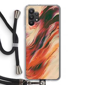 CaseCompany Forgotten Lands: Samsung Galaxy A32 5G Transparant Hoesje met koord