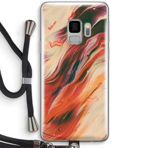 CaseCompany Forgotten Lands: Samsung Galaxy S9 Transparant Hoesje met koord