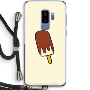CaseCompany Frisco: Samsung Galaxy S9 Plus Transparant Hoesje met koord