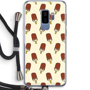 CaseCompany Yummy: Samsung Galaxy S9 Plus Transparant Hoesje met koord