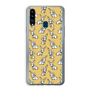 CaseCompany Haas: Samsung Galaxy A20s Transparant Hoesje