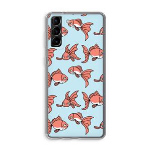 CaseCompany Blub: Samsung Galaxy S21 Plus Transparant Hoesje