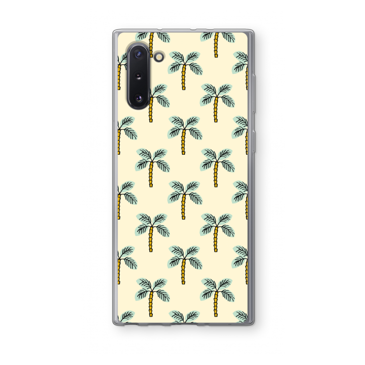 CaseCompany Paradise: Samsung Galaxy Note 10 Transparant Hoesje