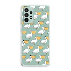 CaseCompany Pelican: Samsung Galaxy A52s 5G Transparant Hoesje