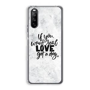 CaseCompany Partner in crime: Sony Xperia 10 III Transparant Hoesje