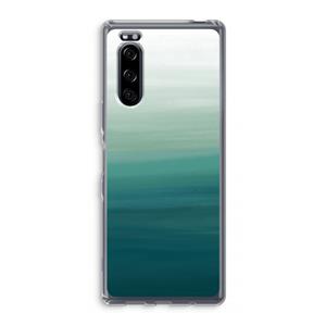 CaseCompany Ocean: Sony Xperia 5 Transparant Hoesje