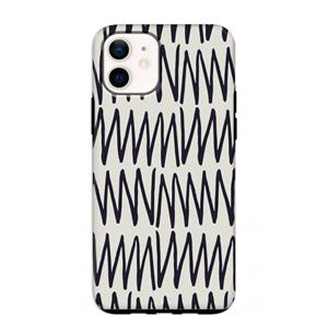 CaseCompany Marrakech Zigzag: iPhone 12 mini Tough Case