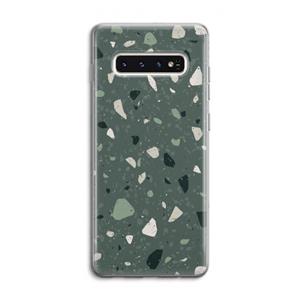 CaseCompany Terrazzo N°19: Samsung Galaxy S10 4G Transparant Hoesje