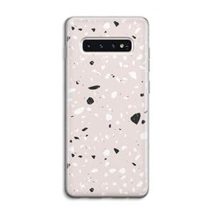 CaseCompany Terrazzo N°20: Samsung Galaxy S10 4G Transparant Hoesje