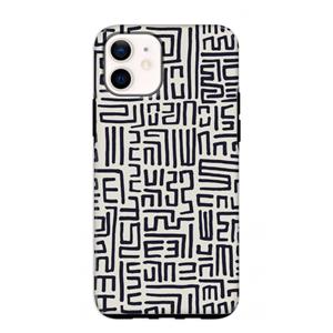 CaseCompany Moroccan Print: iPhone 12 mini Tough Case