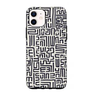 CaseCompany Moroccan Print: iPhone 12 mini Tough Case